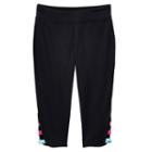 Girls 7-16 & Plus Size So&reg; Lattice Capri Pants, Girl's, Size: 16, Black
