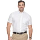 Big & Tall Van Heusen Classic-fit Wrinkle-free Button-down Shirt, Men's, Size: 3xl Tall, White