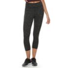 Juniors' So&reg; High-waisted Yoga Capris, Teens, Size: Xs, Black