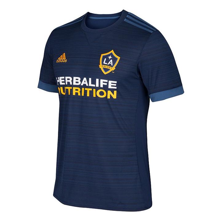 Men's Adidas Los Angeles Galaxy Wordmark Mls Jersey, Size: Small, Blue (navy)