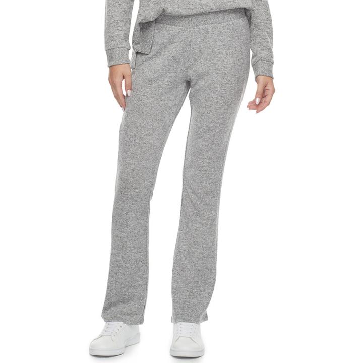 Women's Juicy Couture Tuxedo-stripe Lounge Pants, Size: Small, Med Grey
