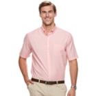 Big & Tall Croft & Barrow&reg; Regular-fit Solid Easy-care Button-down Shirt, Men's, Size: L Tall, Med Orange