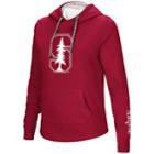 Women's Stanford Cardinal Crossover Hoodie, Size: Small, Med Red