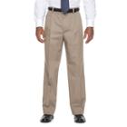 Men's Croft & Barrow&reg; Relaxed-fit Easy-care Stretch Pleated Casual Pants, Size: 38x32, Dark Beige