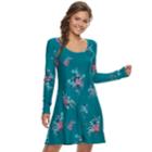 Juniors' Mudd&reg; Floral Dress, Teens, Size: Xs, Dark Blue