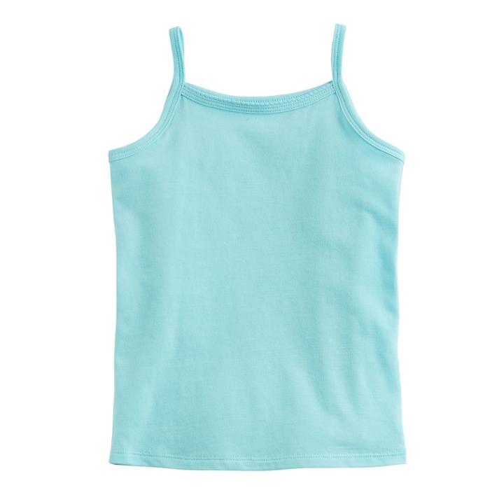 Toddler Girl Jumping Beans&reg; Basic Cami Tank Top, Size: 4t, Turquoise/blue (turq/aqua)
