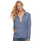 Women's Sonoma Goods For Life&trade; Hoodie, Size: Large, Dark Blue