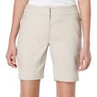 Women's Grand Slam Tech Bermuda Golf Shorts, Size: 4, Beige Oth