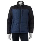 Men's Zeroxposur Flex Colorblock Thermocloud Puffer Jacket, Size: Large, Blue Other