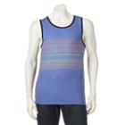 Men's Urban Pipeline&reg; Print Knit Tank, Size: Medium, Brt Blue