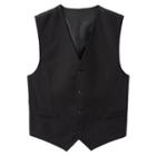 Boys 4-20 Chaps Reversible Vest, Boy's, Size: 8, Black