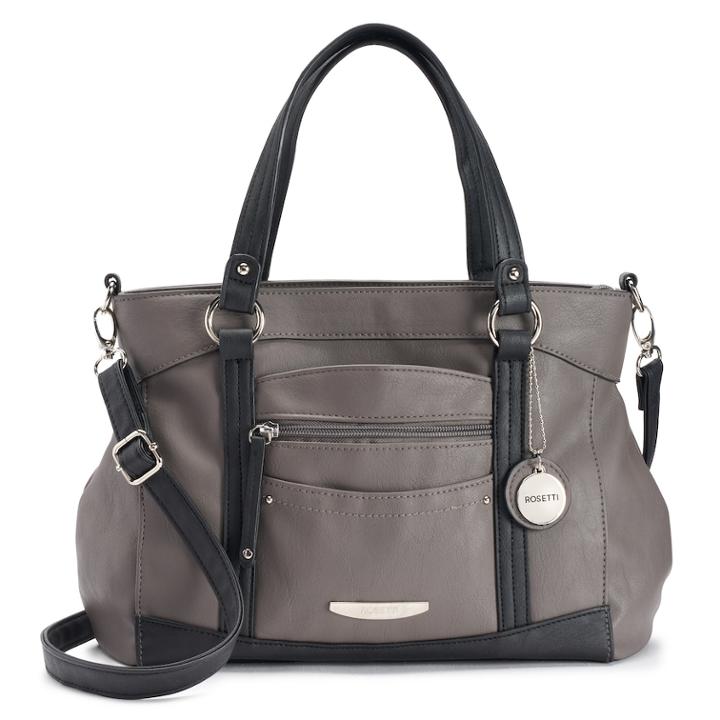 Rosetti Lynn Satchel, Women's, Med Grey