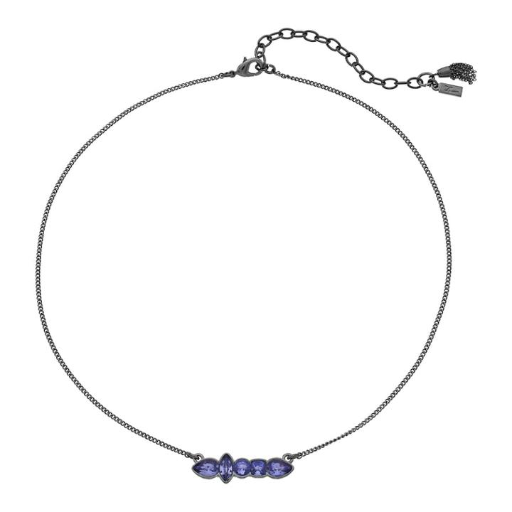 Simply Vera Vera Wang Purple Geometric Stone Necklace, Women's