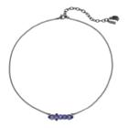 Simply Vera Vera Wang Purple Geometric Stone Necklace, Women's