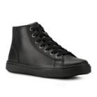 Emeril Read Women's Water Resistant Leather High Top Work Sneakers, Size: Medium (7), Black