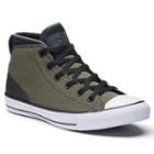 Converse, Men's Chuck Taylor All Star Syde Street Mid Reflective Shoes, Size: 9, Lt Green