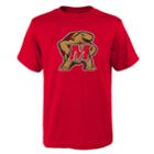 Boys 4-18 Maryland Terrapins Primary Logo Tee, Size: 6-7, Red