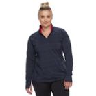 Plus Size Fila Sport&reg; Tru-dry 1/4-zip Pullover, Women's, Size: 1xl, Blue (navy)