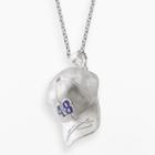 Insignia Collection Nascar Jimmie Johnson Sterling Silver 48 Baseball Cap Pendant, Women's, Size: 18, Blue