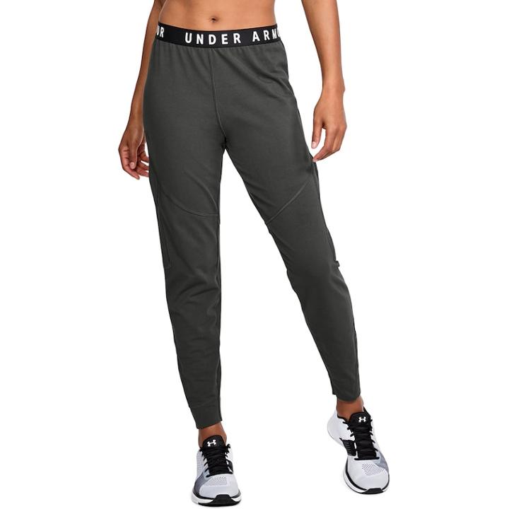 Women's Under Armour Favorite Utility Cargo Workout Pants, Size: Small, Pink Ovrfl