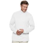 Big & Tall Croft & Barrow&reg; Classic-fit Easy-care Turtleneck, Men's, Size: M Tall, White