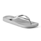 So&reg; Women's Glitter Flip-flops, Size: Large, Silver