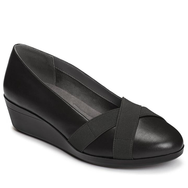A2 By Aerosoles Truce Women's Wedges, Size: Medium (11), Black