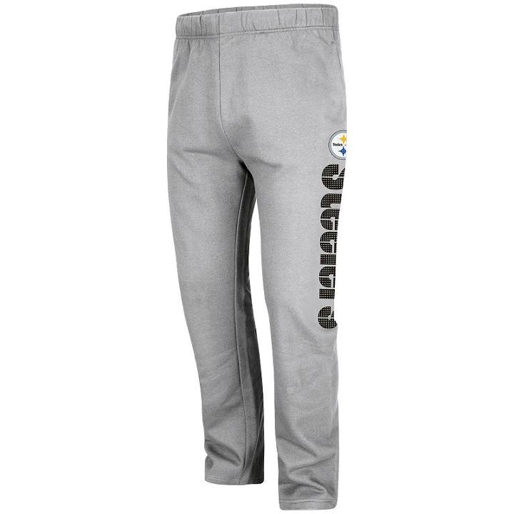 Big & Tall Pittsburgh Steelers Fleece Sweatpants, Men's, Size: 3xlt, Grey Other