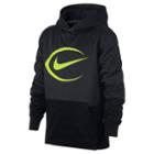 Boys' 8-20 Nike Therma Football Hoodie, Size: Large, Grey Other