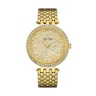 Caravelle New York By Bulova Women's Crystal Stainless Steel Watch, Yellow