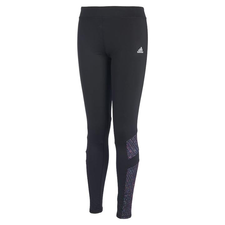 Girls 7-16 Adidas Invincible Leggings, Size: Medium, Black