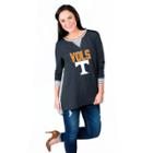 Women's Gameday Couture Tennessee Volunteers Back Panel Oversized Tunic, Size: Xl/xxl, Lt Green