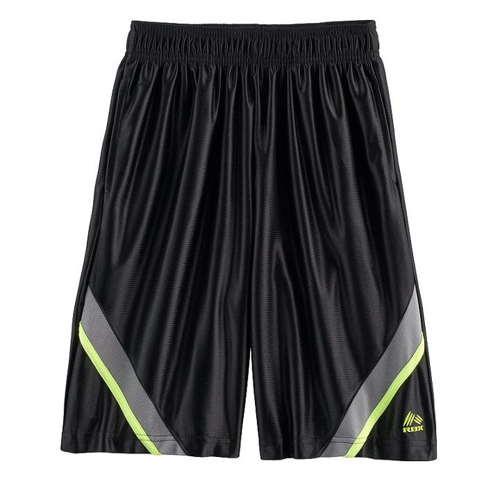 Boys 8-20 Rbx Performance Shorts, Boy's, Size: M(10-12), Oxford