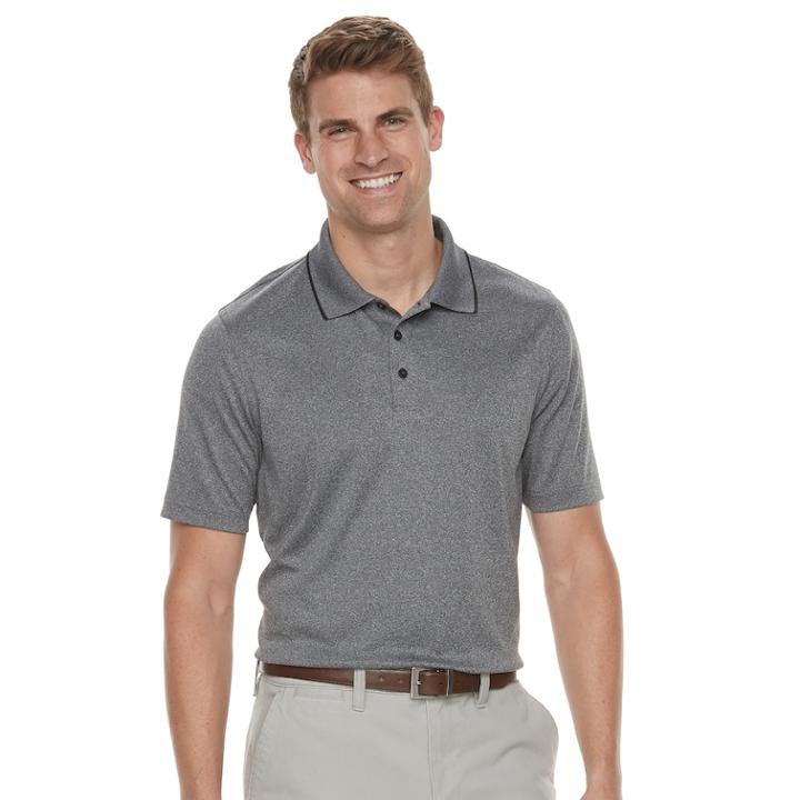 Men's Croft & Barrow&reg; Cooling Classic-fit Performance Polo, Size: Small, Black