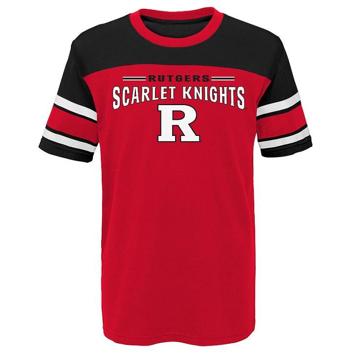 Boys 4-7 Rutgers Scarlet Knights Loyalty Tee, Size: M 5-6, Red