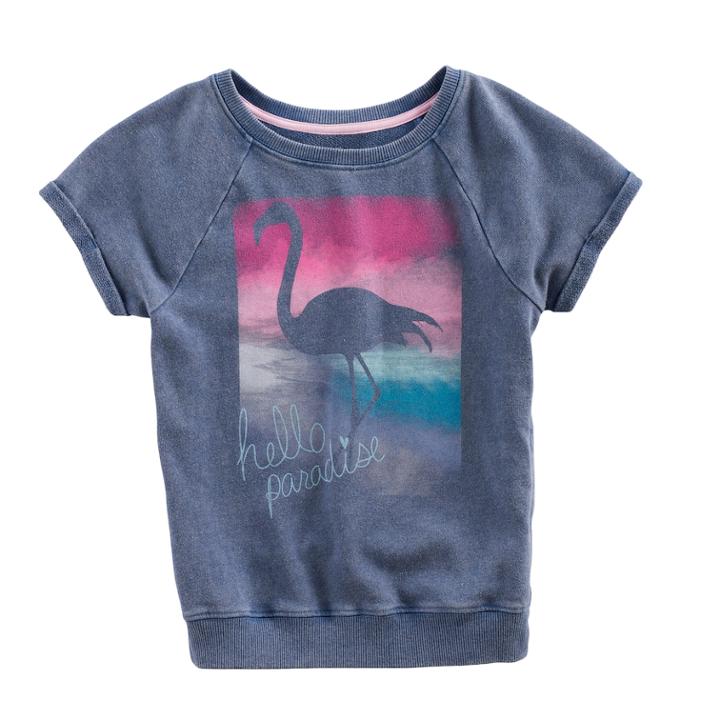 Girls 7-16 So&reg; Graphic Sweatshirt, Size: 16, Med Blue