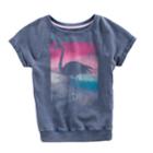 Girls 7-16 So&reg; Graphic Sweatshirt, Size: 16, Med Blue