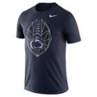 Men's Nike Penn State Nittany Lions Football Icon Tee, Size: Large, Blue (navy)