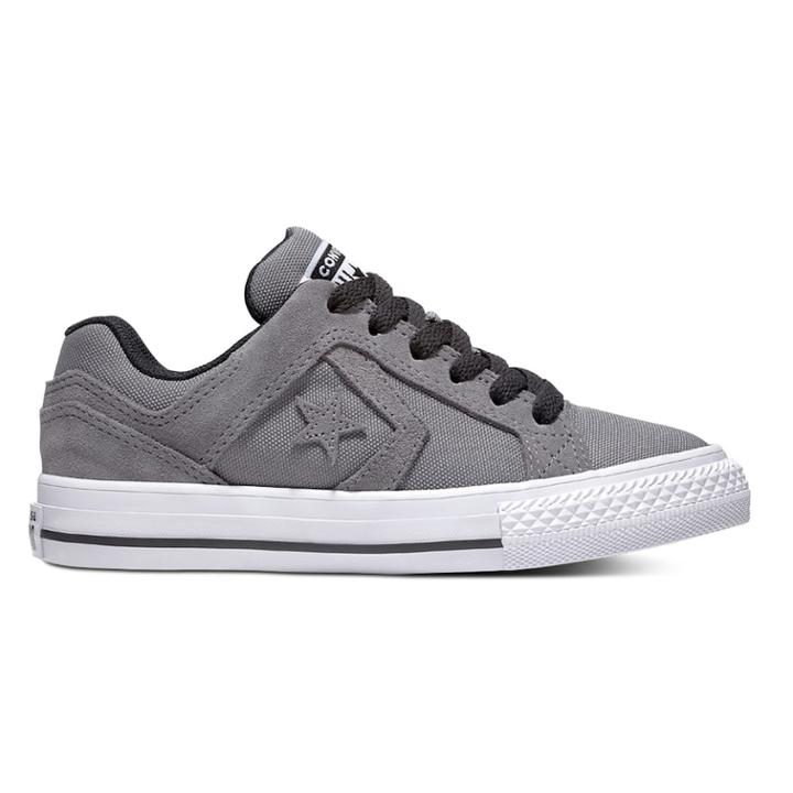 Kids' Converse Cons El Distrito Sneakers, Size: 13, Silver