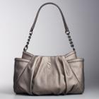 Simply Vera Vera Wang Alicia Pleated Hobo, Women's, Brown