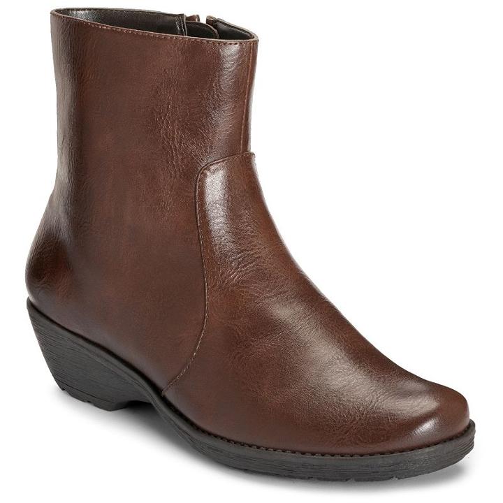 A2 By Aerosoles Tintermezzo Women's Ankle Boots, Size: Medium (8.5), Brt Purple