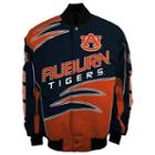 Men's Franchise Club Auburn Tigers Shred Twill Jacket, Size: 4xl, Blue (navy)