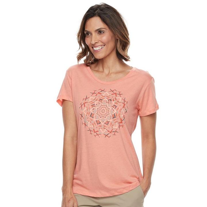 Women's Columbia Fairhaven Park Graphic Tee, Size: Xl, Orange Oth