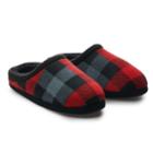 Boys 4-20 Cuddl Duds Buffalo Check Clog Slippers, Size: 5-6, Pink