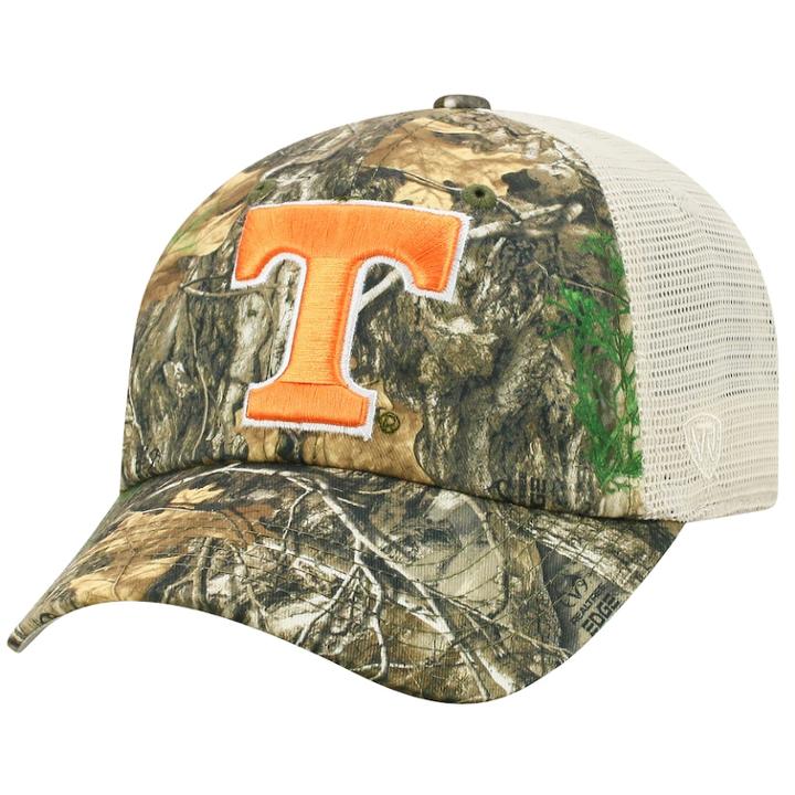 Adult Top Of The World Tennessee Volunteers Realtree Sentury Cap, Men's, Green