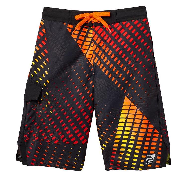Boys 8-20 Laguna Board Shorts, Boy's, Size: Medium, Grey (charcoal)
