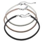 Mudd&reg; Studded Choker Necklace Set, Girl's, Multicolor