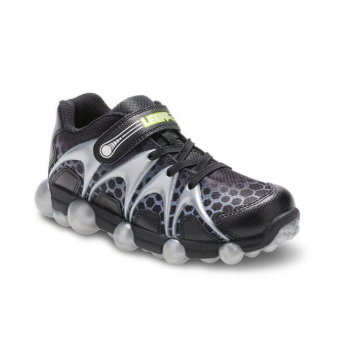 Stride Rite Leepz Toddler Boys' Light-up Sneakers, Boy's, Size: 12, Black