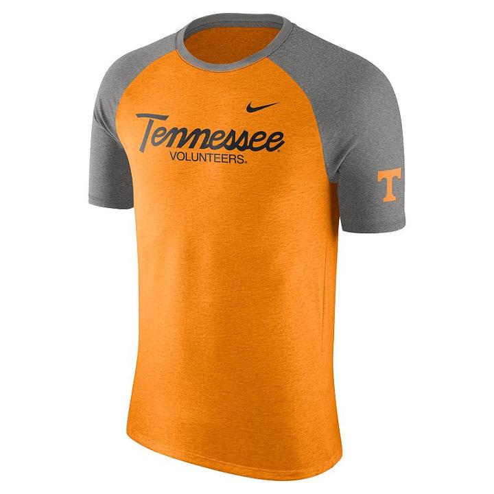 Men's Nike Tennessee Volunteers Script Raglan Tee, Size: Xl, Ovrfl Oth