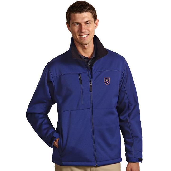 Men's Antigua Real Salt Lake Traverse Jacket, Size: 3xl, Dark Blue